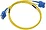 34542 | C2g 5M OS2 Fiber Patch Cable - SC to SC - Yellow