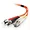 36341 | C2g 1m LC-ST Duplex Multimode Fiber Optic Cable