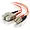 36351 | C2g 1m OM2 Duplex Multimode Fiber Optic Cable - LC