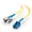 11199 | C2g 1m LC to ST Single Mode OS2 Fiber Cable - Yellow
