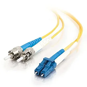 11199 | C2g 1m LC to ST Single Mode OS2 Fiber Cable - Yellow