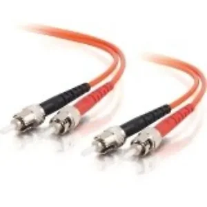 37436 | C2g 7m OM2 Duplex Multimode Fiber Optic Cable - ST