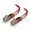 37655 | C2g 1m Red LC OM2 Duplex Multimode Fiber Cable