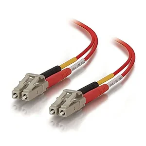 37655 | C2g 1m Red LC OM2 Duplex Multimode Fiber Cable