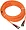 36377 | C2g 20m OM2 Duplex Multimode Fiber Cable ST Orange