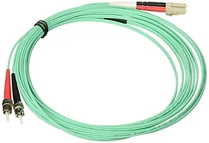 36523 | C2g 5m LC-ST OM3 Duplex Multimode Fiber Optic Cable