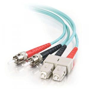 C2g 36509 10m Sc-st 10gb 50125 Om3 Duplex Multimode Fiber Optic Cable