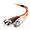 14586 | C2g 20m OM2 Duplex Multimode Fiber Optic Cable