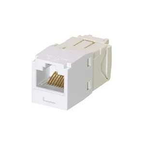 Panduit CJ688TGWH-24 Mini-com Tx6 Plus Modular Insert - 1 Port - White