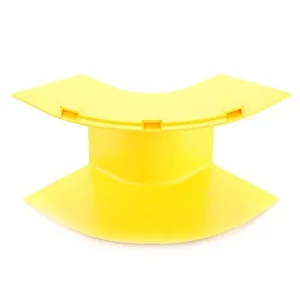 FROVRA4X4YL | Panduit FiberRunner 4x4 Yellow Right Angle