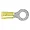PN10-14R-D | Panduit PN-R Yellow Cable Ring Terminal - Pack