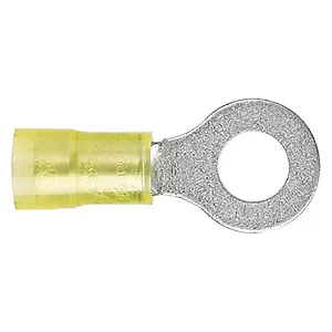 PN10-14R-D | Panduit PN-R Yellow Cable Ring Terminal - Pack