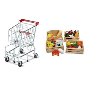 Melissa 4071 Colorful Shopping Cart Play Set For Kids' Imagination