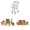 Melissa 4071 Colorful Shopping Cart Play Set For Kids' Imagination