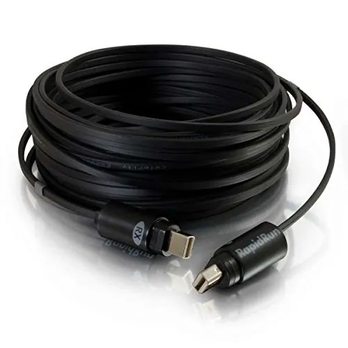 C2g 60120 65ft Plenum-rated Rapidrun Optical Runner Cable