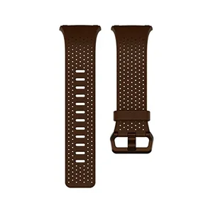 Fitbit IONIC LARGE COGNAC LEATHER WATCH BAND - Stylish &