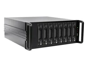 Istar DAGE408U40TG5-2MS 4u 8-bay Sassata 6.0gbs Minisas Hotswap Enclos