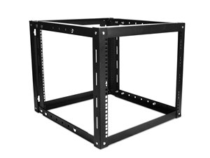 Istar WOM980-SFH40 Usa 9u Open Frame Wall Mount Rack - Black