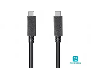 Monoprice 24284 Essentials Usb Type C To Type C 3.1 Gen 1 Cable-5gbps_