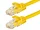 9837 | Monoprice 1FT CAT6 UTP Ethernet Cable - Yellow