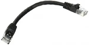 Monoprice 7498 Cat6  Utp  Cable_ 6-inch Black