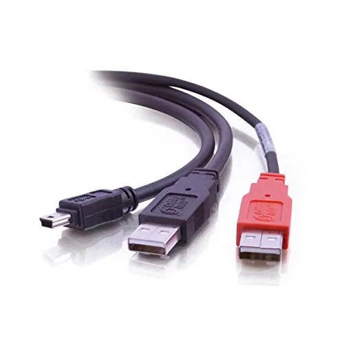 C2g 28107 6ft Usb Mini B To (2) Usb A