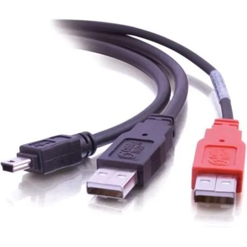 C2g 28107 6ft Usb Mini B To (2) Usb A