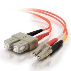 C2g TLM-33119 7m Lc-sc 62.5125 Duplex Multimode Om1 Fiber Cable