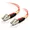 37977 | C2g 3m OM2 Duplex Multimode Fiber Optic Cable