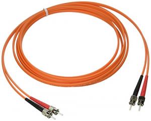 C2g 38635 St-st 62.5125 Om1 Duplex Multimode Fiber Optic Cable (plenum