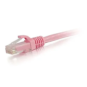 04050 | C2g 8ft Pink Cat6 Snagless UTP Ethernet Cable