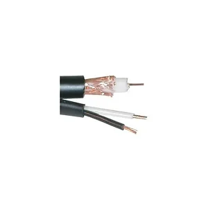 43115 | C2g Siamese RG59 Coax Cable with Power - 1000 ft