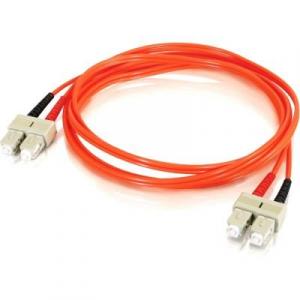 C2g 11072 7m Sc-sc 50125 Om2 Duplex Multimode Fiber Optic Cable (taa C