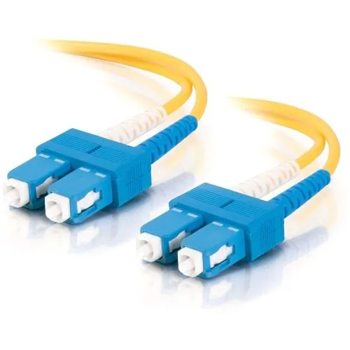 C2g 11215 4m Sc-sc 9125 Duplex Single Mode Os2 Fiber Cable Taa