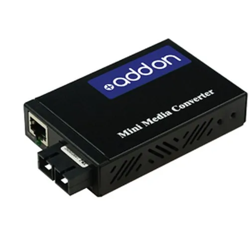 Addonics ADD-GMCMN-FX-SC 1gbs 1 Rj-45 To 1 Sc Port Media Converter