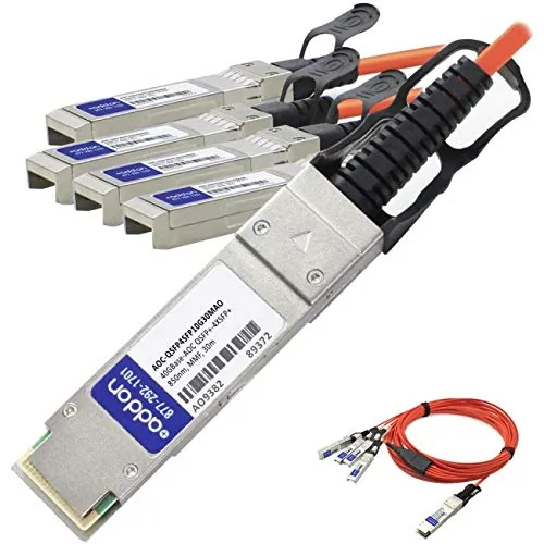 Addonics AOC-QSFP4SFP10G30MAO Dell Aoc-qsfp-4sfp-10g-30m 30m  Compat D