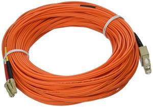 C2g 38616 Lc-sc 62.5125 Om1 Duplex Multimode Fiber Optic Cable (plenum