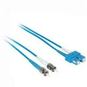 37586 | C2g 2m Plenum-Rated SC to ST Multimode Fiber Cable