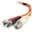 11054 | C2g 1m OM2 Duplex Multimode Fiber Optic Cable - LC