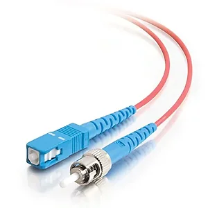 37676 | C2g 2m OS2 Single Mode Fiber Patch Cable - Red