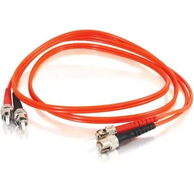 C2g 11169 St-st 62.5125 Om1 Duplex Multimode Fiber Optic Cable (taa Co