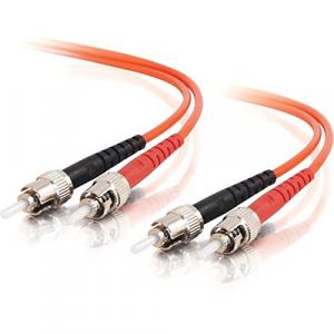 C2g 14542 30m St-st 50125 Om2 Duplex Multimode Pvc Fiber Optic Cable (