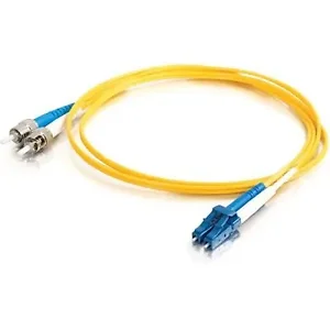 11207 | C2g 9m LC to ST Single Mode Fiber Patch Cable