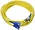 14448 | C2g 4m Yellow SC to ST OS1 Single-Mode Fiber Cable