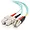 11005 | C2g 1m LC-SC OM3 Duplex Multimode Fiber Optic Cable