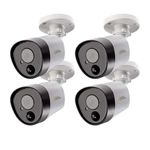 QTH8075B-4 | Q See 4 Pack 5MP AHD PIR Bullet Cameras with