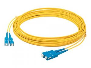 Addon ADD-ASC-ASC-15M9SMF 15m Yellow Os2 Duplex Riser Fiber Patch Cabl