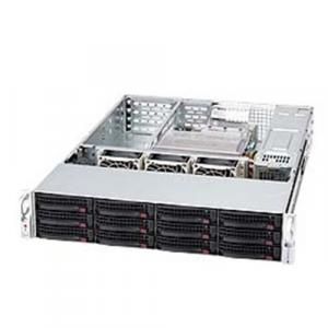 Supermicro CSE-826E26-R1200UB Black 2u Sc826 Uio Chassis W2 Sas2 Expan