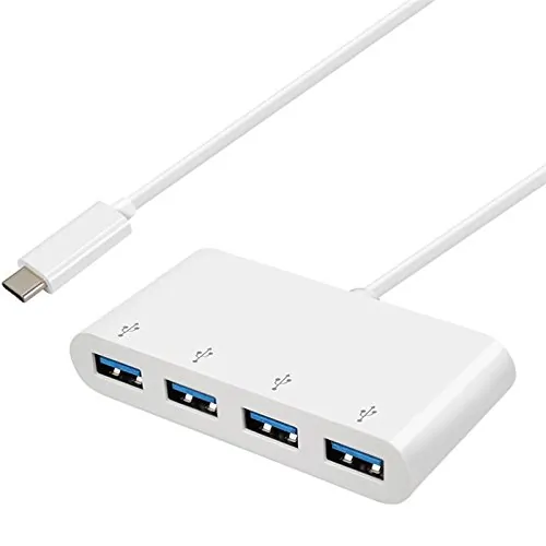 Inland 09728 Usb 3.1 Type-c To Usb3.0x4 Hub