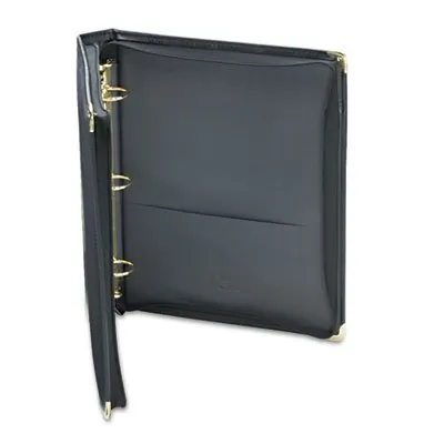 Samsill 15250 Classic Zip Binder 1.5 Black